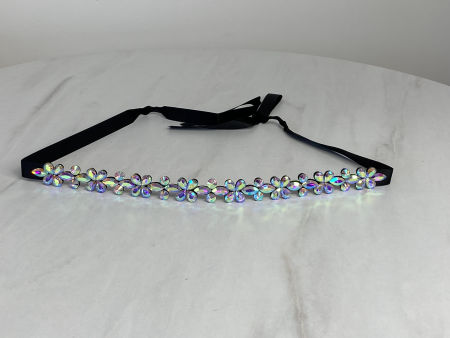 OZDOBNY PASEK Z KRYSZTAŁKAMI MULTIKOLOR